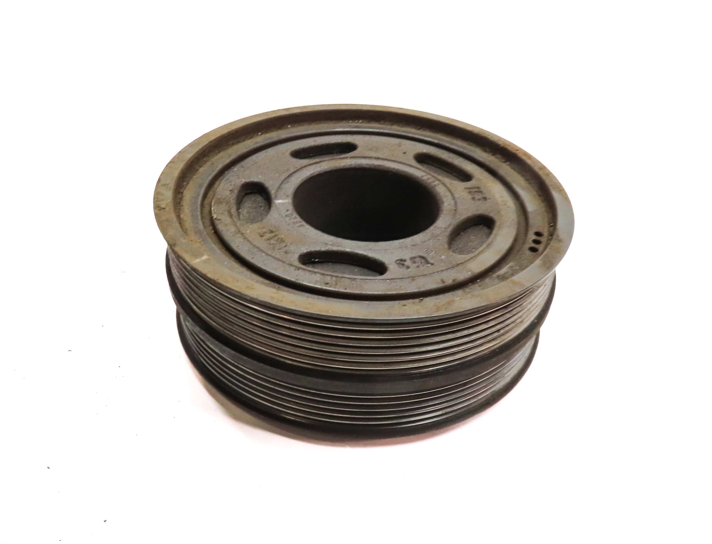 09-17 AUDI A6 A7 A8 Q5 Q7 S4 S5 (C7 D4 8R 4L B8 8T) 3.0L SUPER HARMONIC BALANCER — exact item pictured